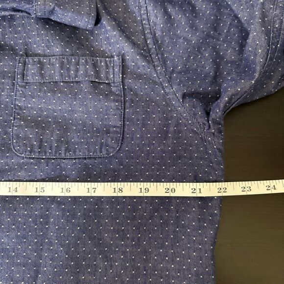 Descendent Of Thieves Shirt Mens Sz XL Navy Blue Long Sleeve Limited Edition - Picture 9 of 10